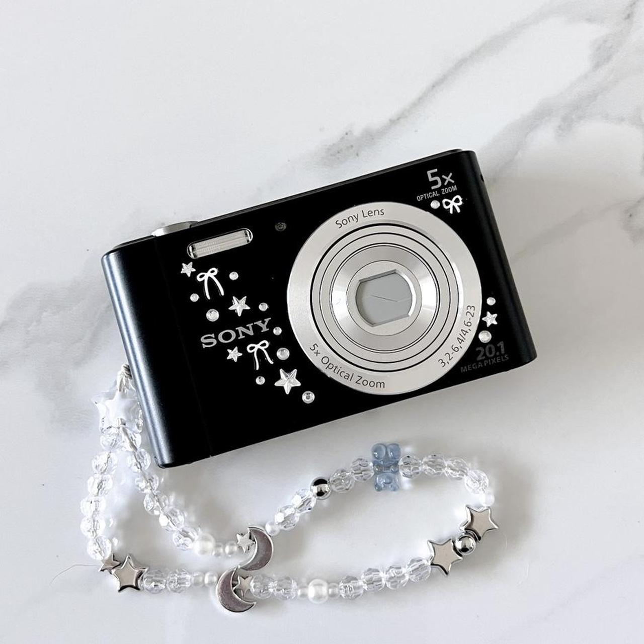 Sony Cybershot DSC-W800 – Jet Black Y2K Digicam | 20.1MP, SteadyShot, HD Video