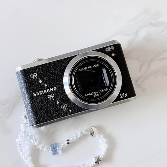 Samsung WB380F – 16.3MP Retro Y2K Camera 🖤✨ 21× Zoom & Full HD Video