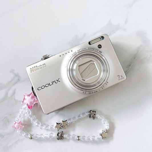 Nikon Coolpix S6000 – Silver Y2K Digicam | 14.2MP, HD Video, 7× Zoom