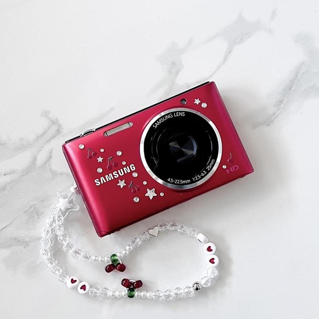 Samsung ST76 β 16.1MP Cherry Red Retro Camera πβ¨ Y2K Aesthetic & HD Video