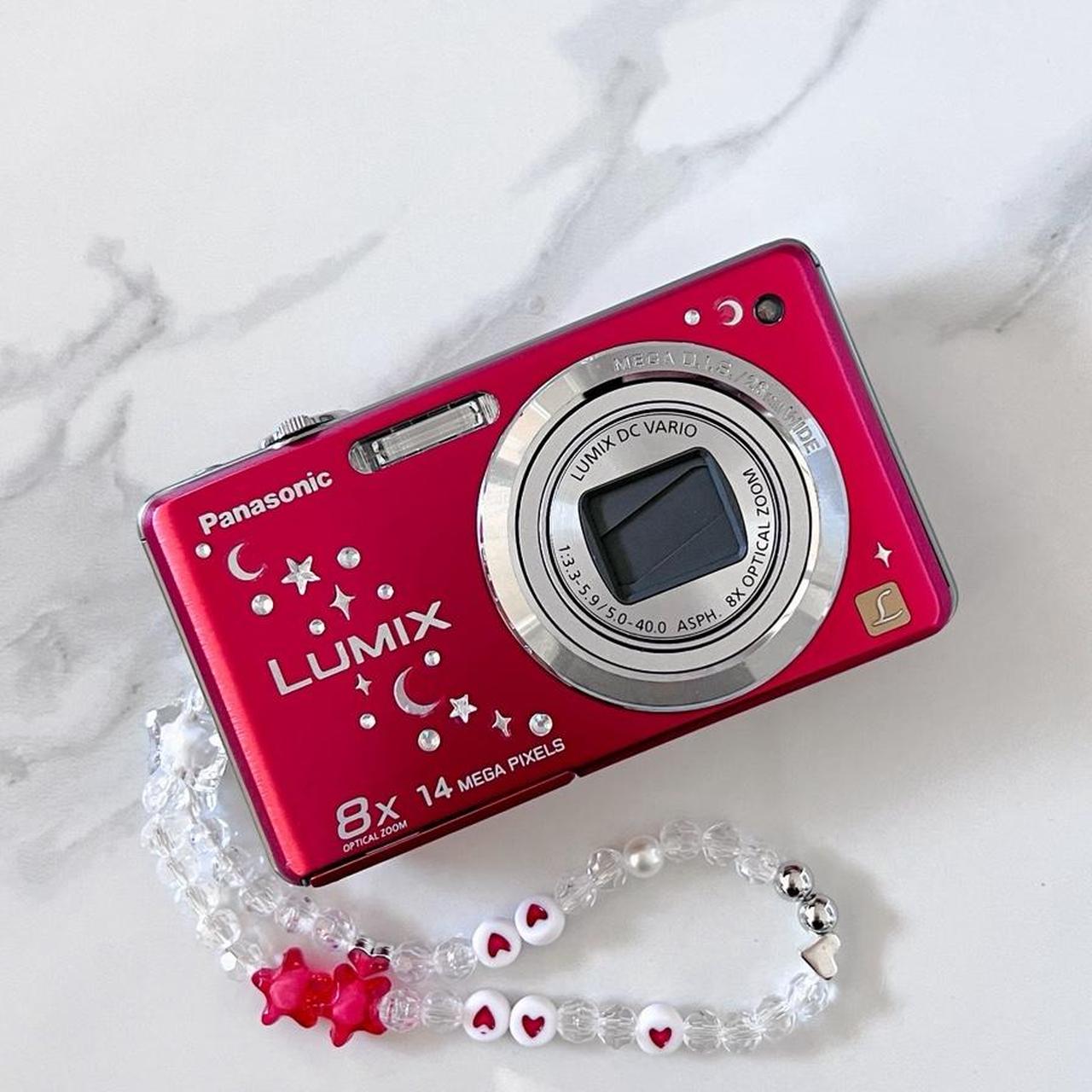 Panasonic Lumix DMC-FH20 β 14MP Cherry Red Retro Y2K Camera πβ¨ 8Γ Zoom & HD Video