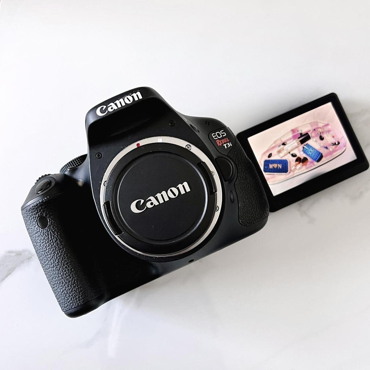 Canon Rebel T3i (EOS 600D) DSLR + 18β55mm Lens | 18MP, Full HD, Rotating Screen