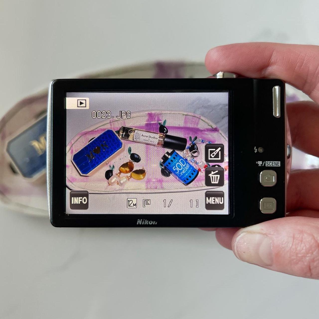 Nikon Coolpix S4000 โ Silver Y2K Digicam | 12MP, Touchscreen, HD Video