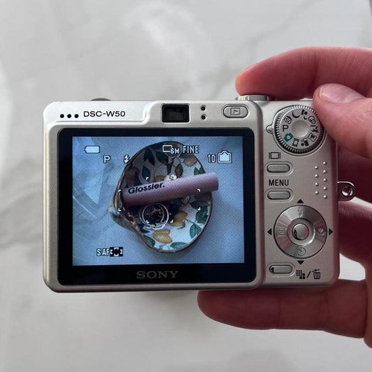 Sony Silver and Grey Cameras-and-accessories