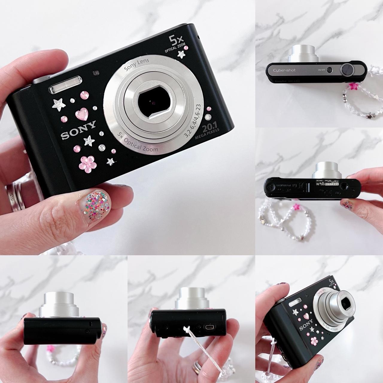 Sony Cybershot DSC-W800 – Jet Black Y2K Digicam | 20.1MP, SteadyShot, HD Video
