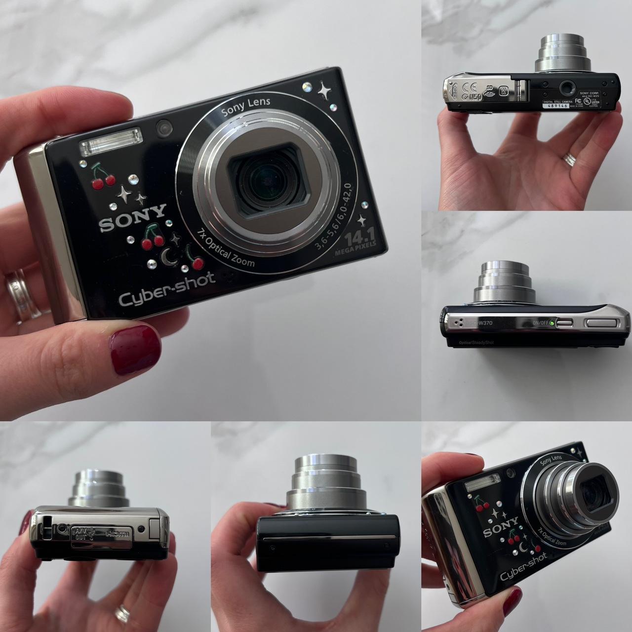 Sony Cybershot DSC-W370 โ Y2K Digital Camera | 14.1MP, Carl Zeiss Lens (Fair Condition)