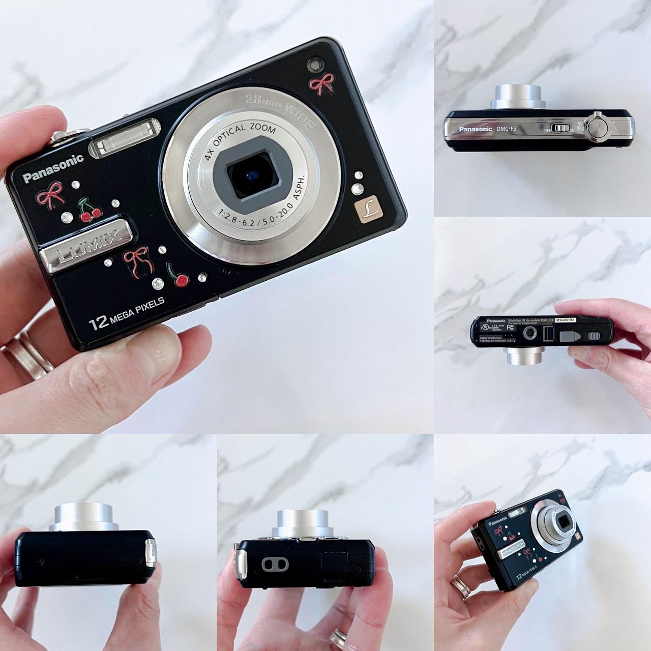 Panasonic Lumix F3 – 12MP Leica Lens Retro Camera ✨ Y2K Glow & HD Video