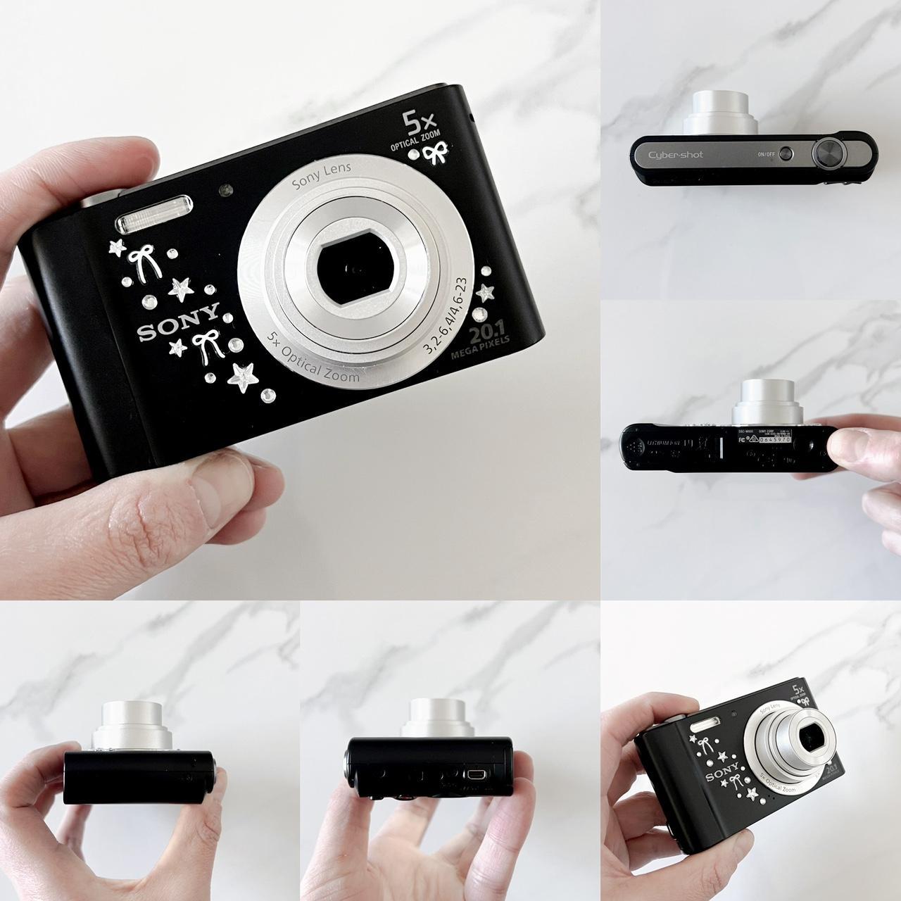 Sony Cybershot DSC-W800 – Jet Black Y2K Digicam | 20.1MP, SteadyShot, HD Video