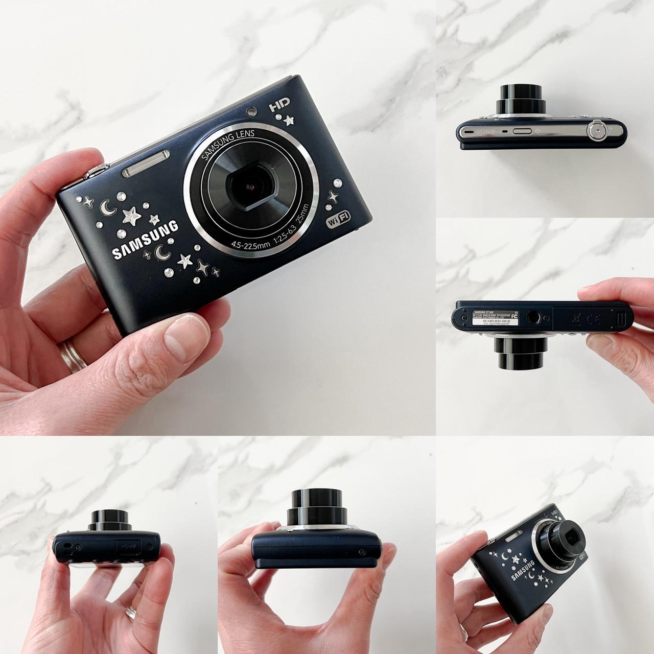 Samsung ST150F β 16.2MP Navy Blue Retro Y2K Digital Camera πβ¨ Wi-Fi & HD Video