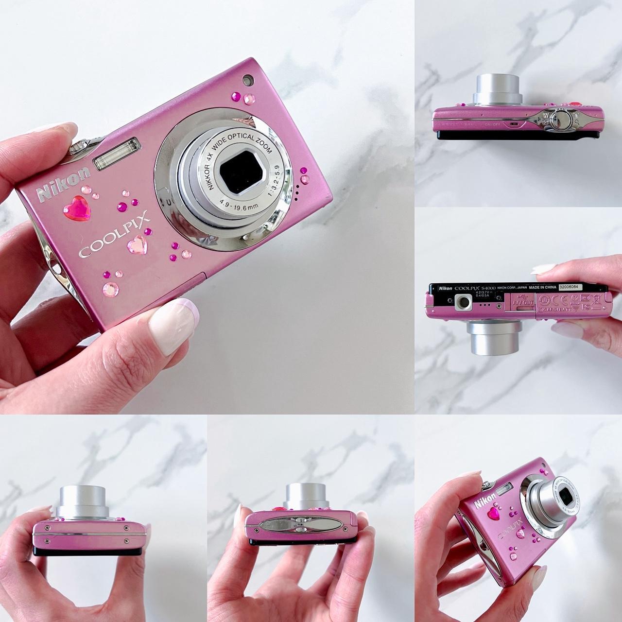 Nikon Coolpix S4000 – Baby Pink Y2K Digicam | 12MP, Touchscreen, HD Video