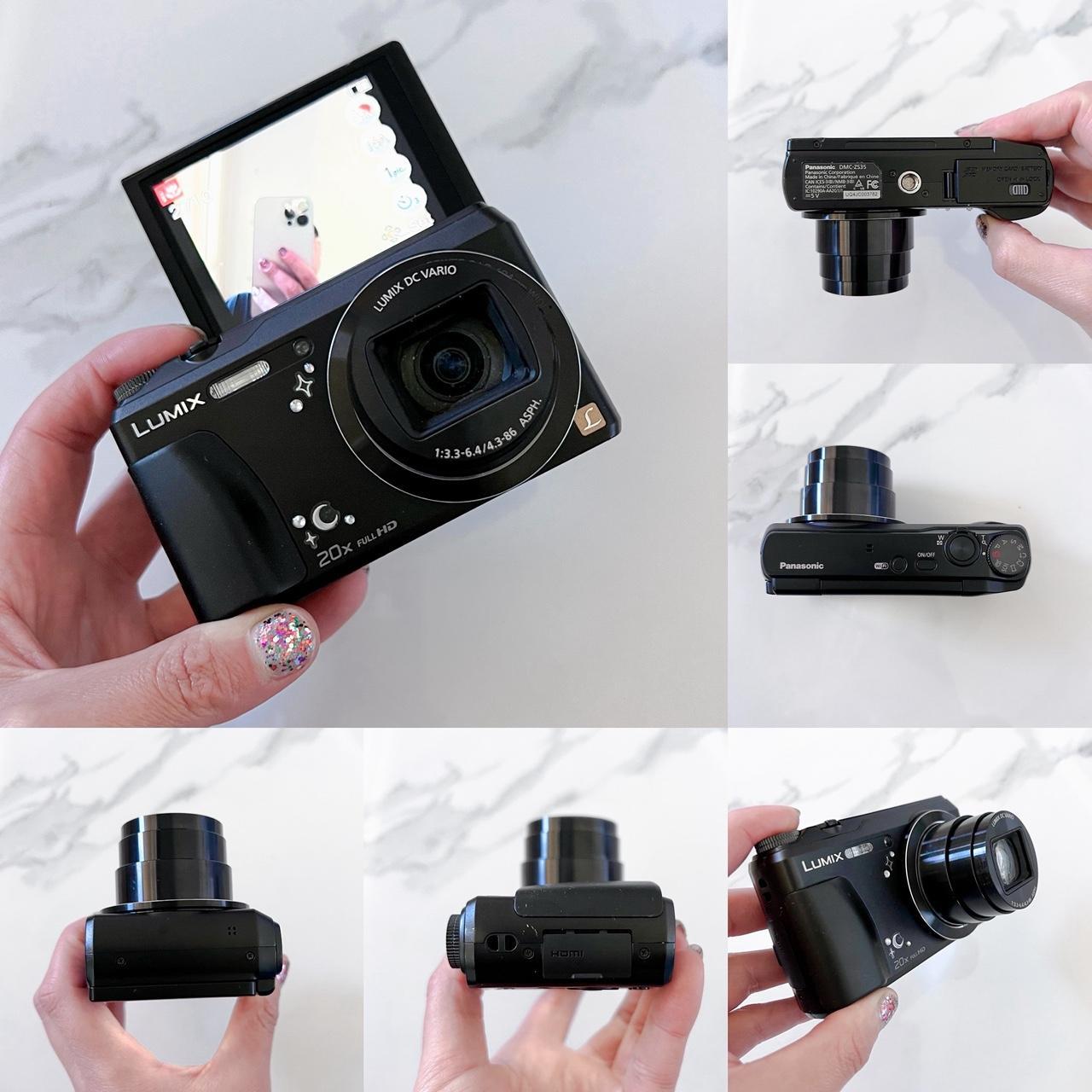 Panasonic Lumix ZS35 β 16MP Flip Screen Retro Y2K Camera β¨ 20Γ Leica Zoom & Full HD Video