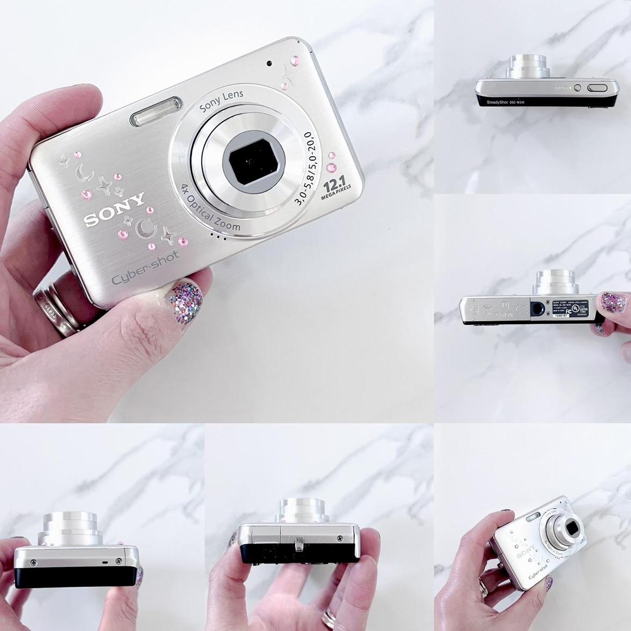 Sony Cybershot DSC-W310 โ Silver Y2K Digicam | 12.1MP, SteadyShot, HD Video