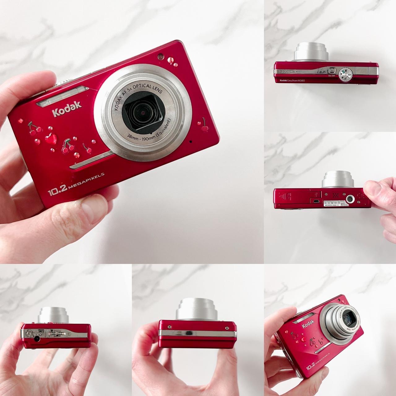 Kodak EasyShare M380 โ 10MP Cherry Red Retro Y2K Camera ๐โจ Video & Scene Modes