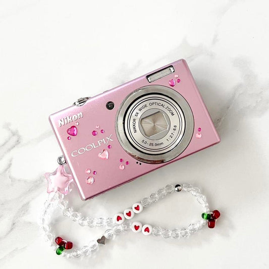 Nikon Coolpix S570 – Baby Pink Y2K Digicam | 12MP, VR Stabilization, HD Video