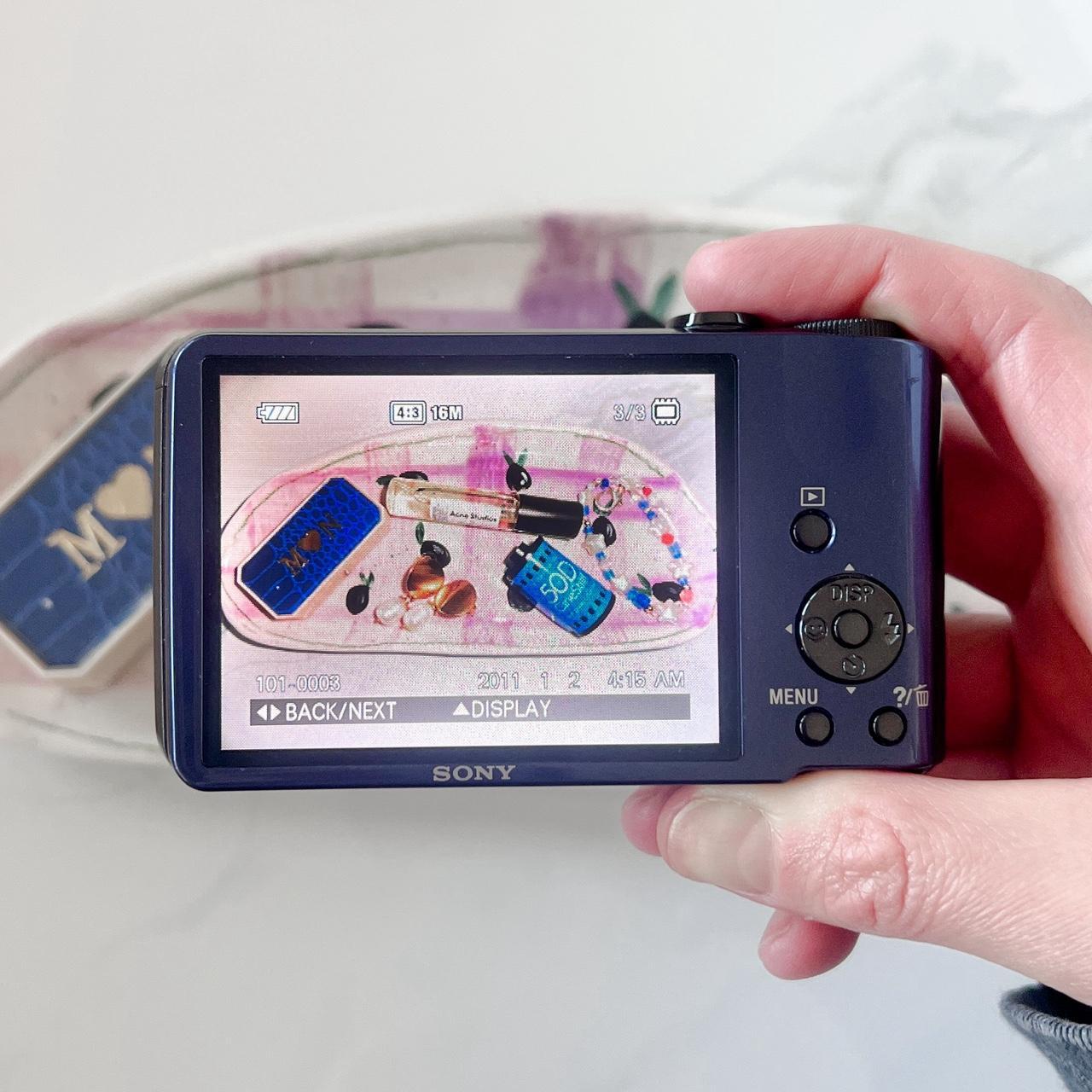 Sony Cybershot DSC-H70 – Y2K Midnight Blue Digicam | 16MP, 10× Zoom, HD Video
