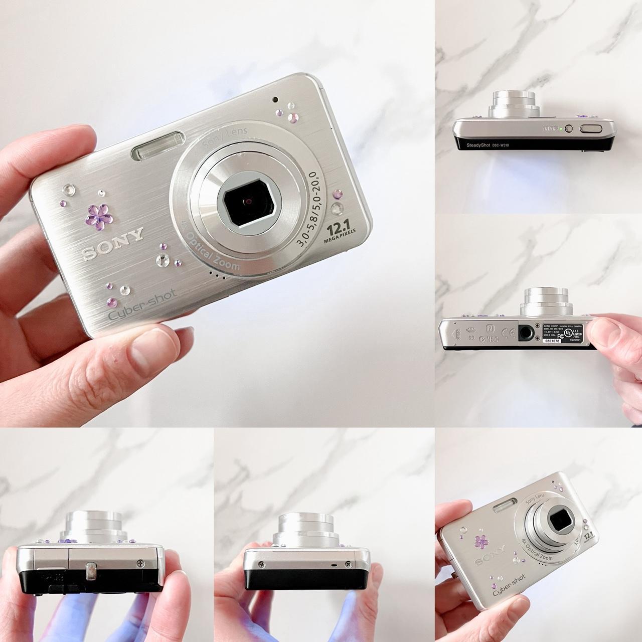 Sony Cybershot DSC-W310 โ Y2K Silver Digital Camera | 12.1MP, SteadyShot, Retro Aesthetic