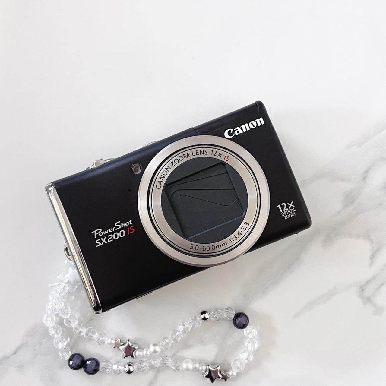 Canon PowerShot SX200 IS β Mocha Brown Y2K Digicam | 12Γ Zoom, HD Video