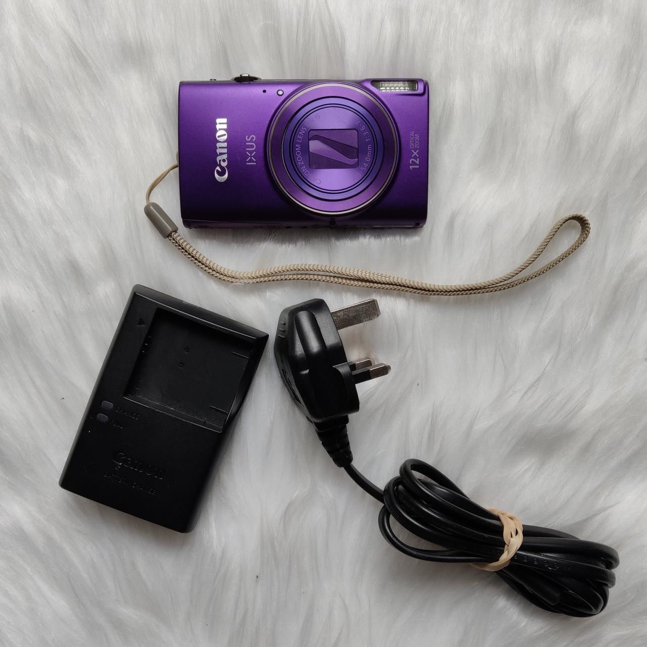 Used Digital Camera | Canon IXUS 285 HS digital camera Wi-Fi & Rarely in Purple | Complete Set