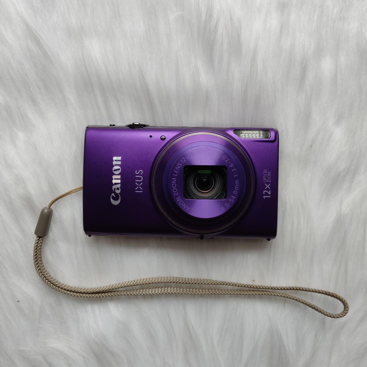 Used Digital Camera | Canon IXUS 285 HS digital camera Wi-Fi & Rarely in Purple | Complete Set