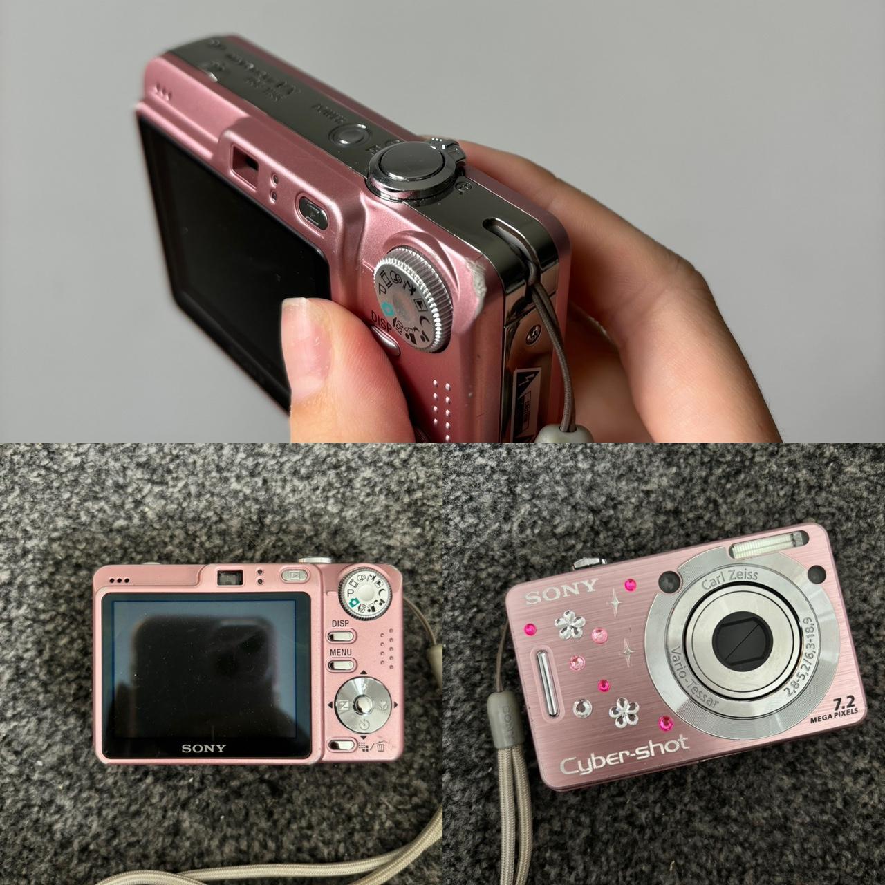 Used Digital Camera | Sony Cybershot Digital Camera in pink 🎀 DSC-W55 7.2MP | Complete Set