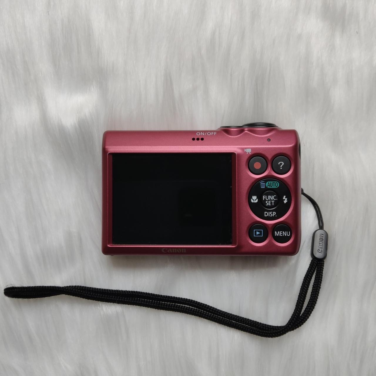 Used Digital Camera | Canon PowerShot A810 HD digital camera - Rarely cheery Red | Complete Set