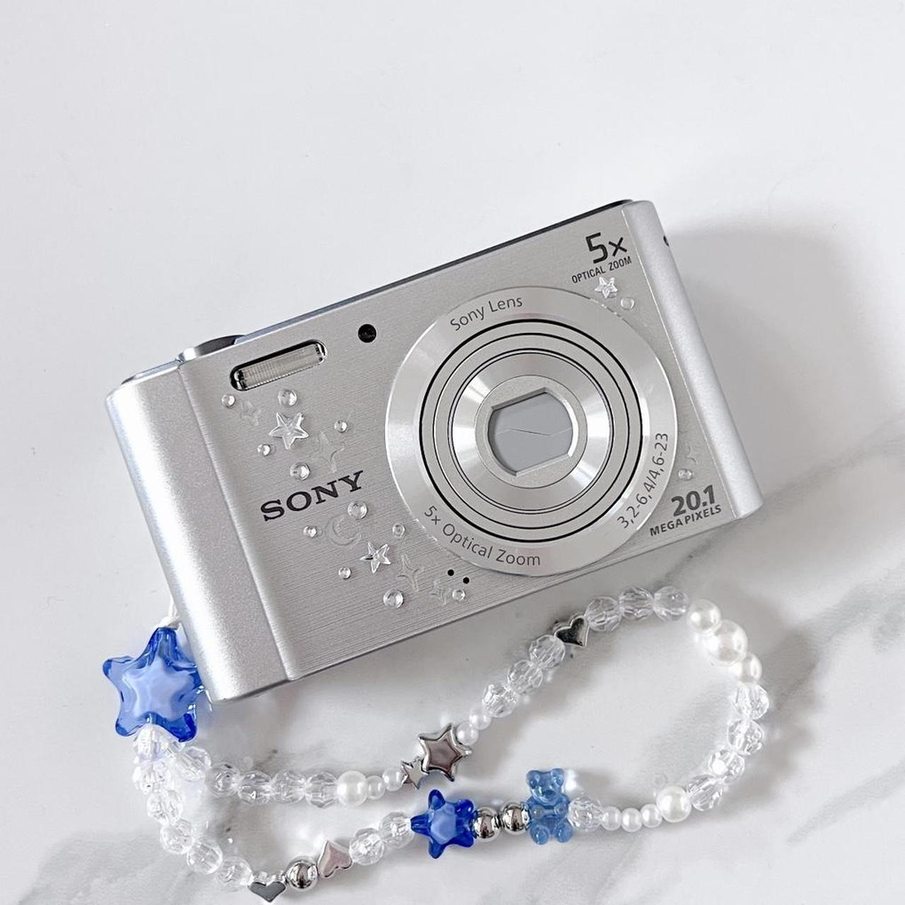 Sony Cybershot DSC-W800 – Silver Y2K Digicam | 20.1MP, SteadyShot, HD Video