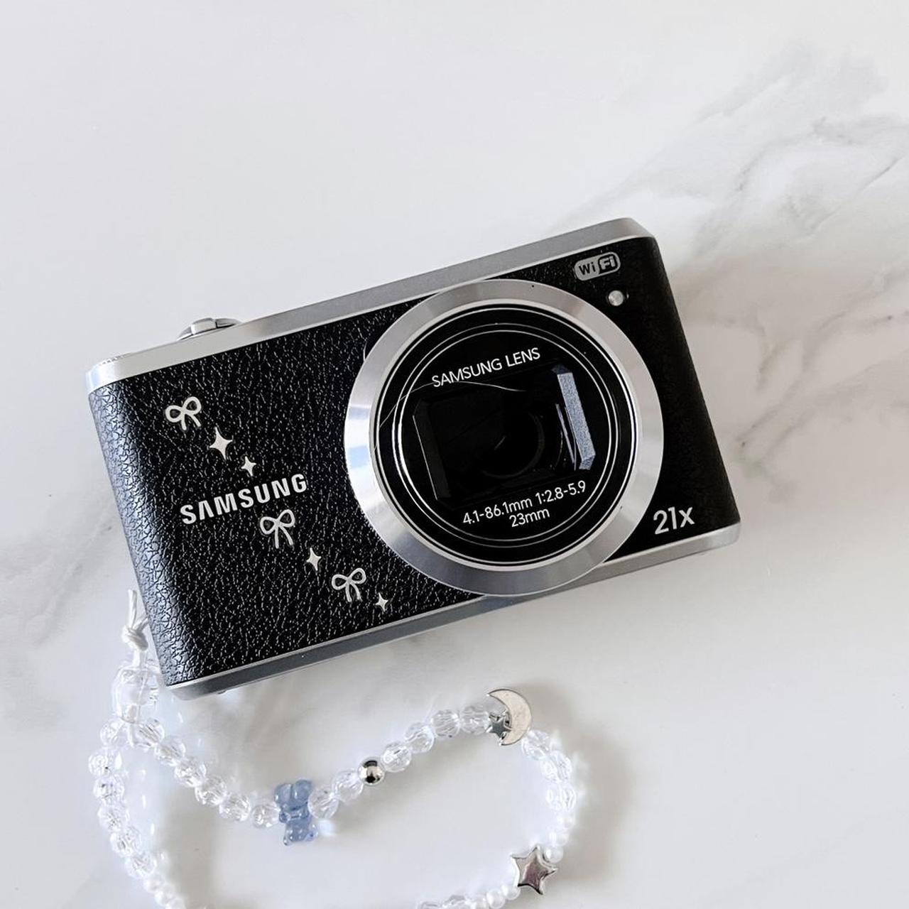 Samsung WB380F – 16.3MP Retro Y2K Camera 🖤✨ 21× Zoom & Full HD Video