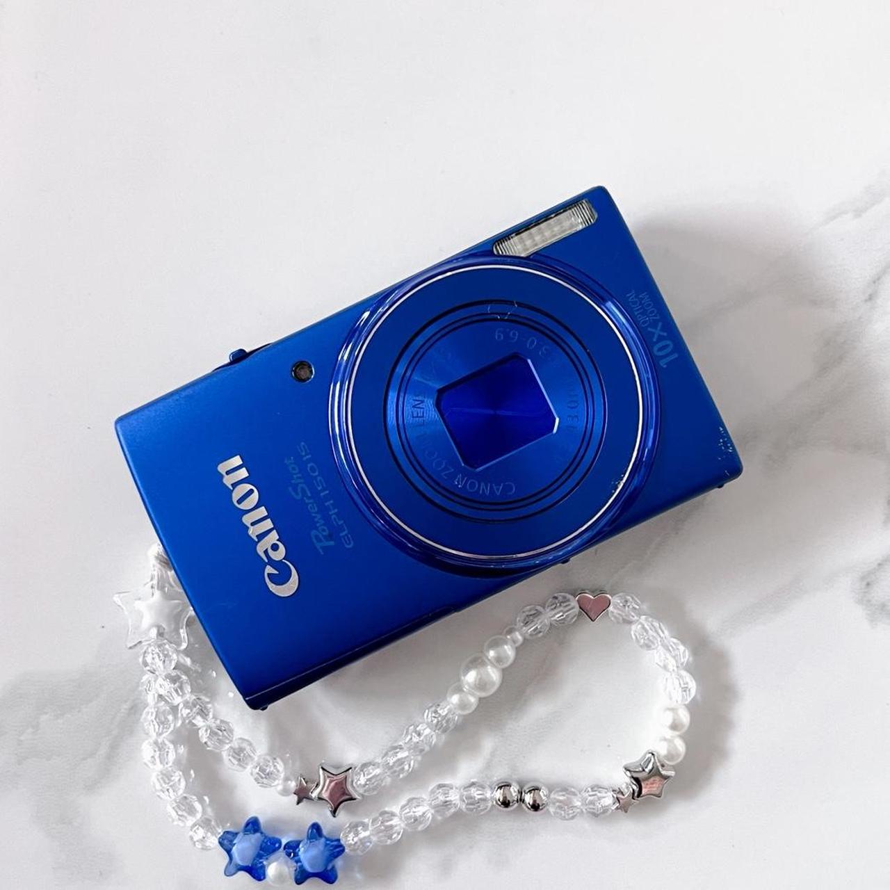 Canon PowerShot ELPH 150 IS – Sapphire Blue Y2K Digicam | HD Video, Stabilized Lens