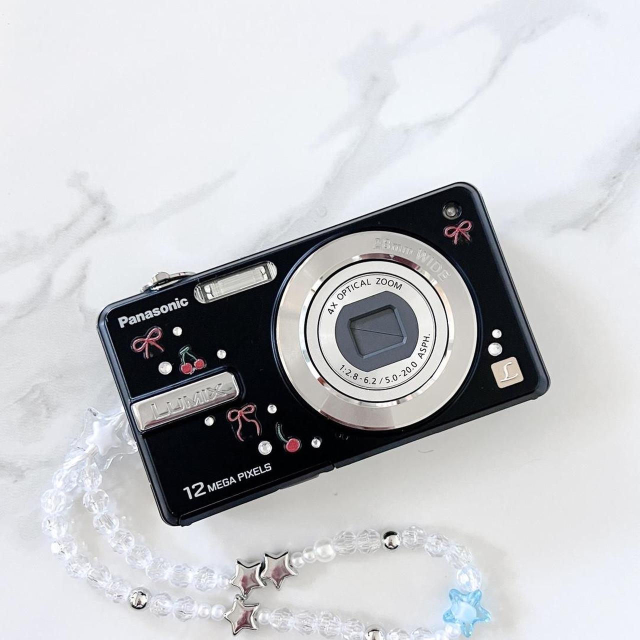 Panasonic Lumix F3 – 12MP Leica Lens Retro Camera ✨ Y2K Glow & HD Video