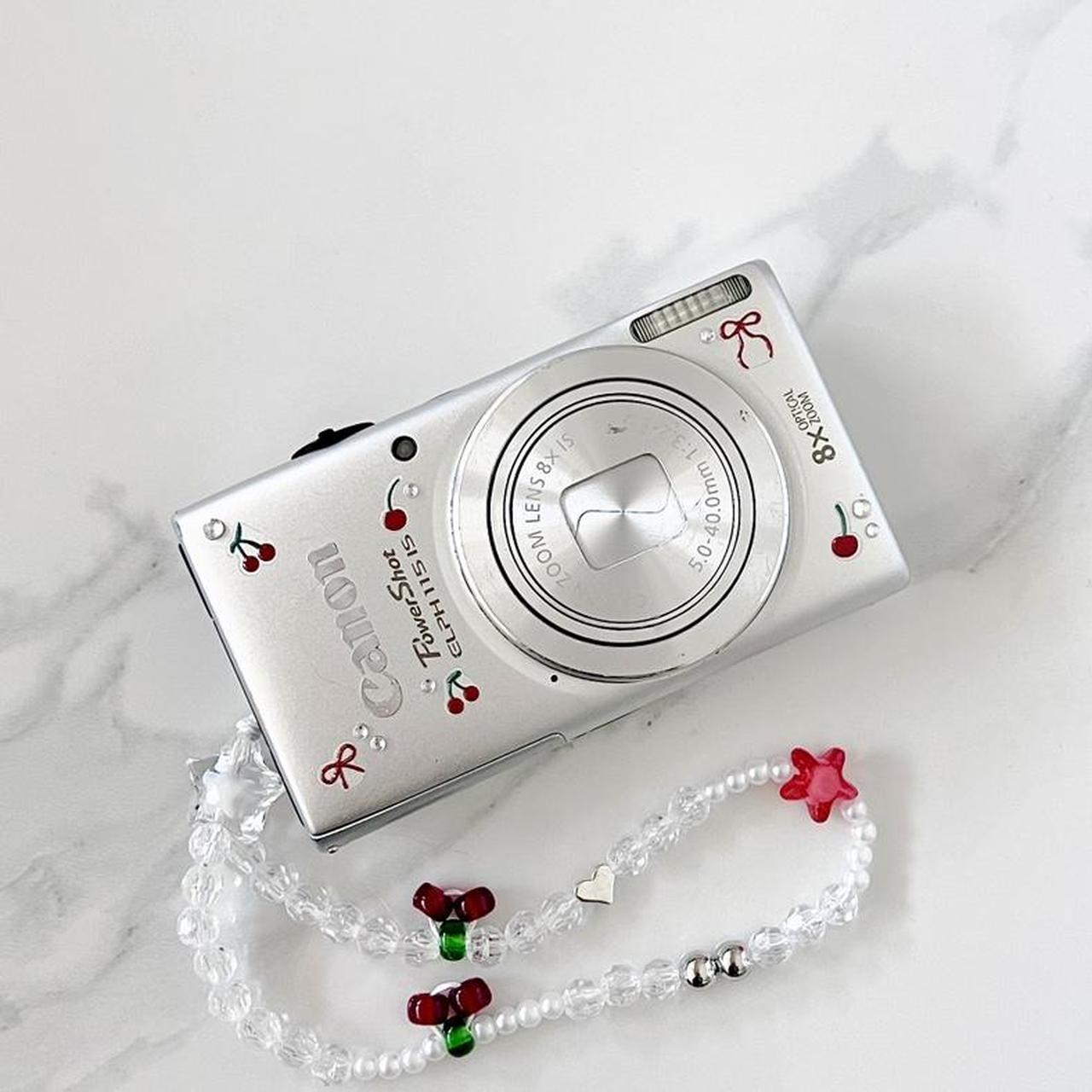 Canon Powershot ELPH 115 IS – Hailey Bieber Y2K Digicam | 16MP, HD, 8× Zoom