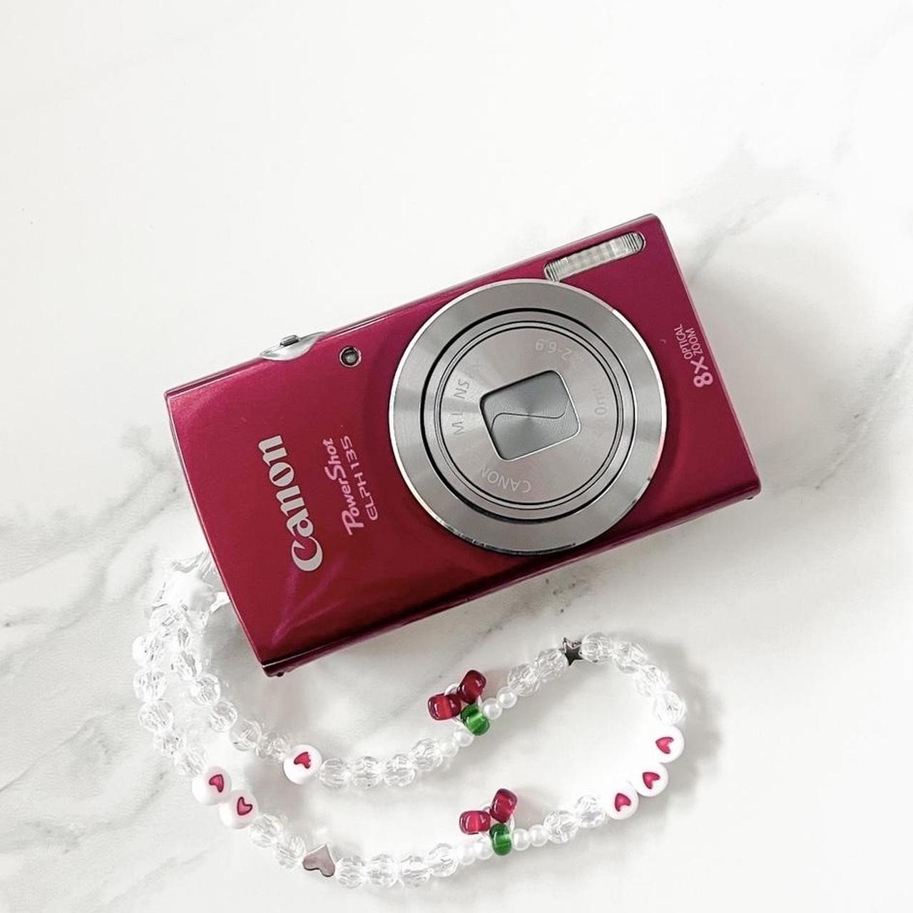 Canon Powershot ELPH 135 / IXUS 145 – Red Y2K Digicam | 16MP, HD, 8× Zoom