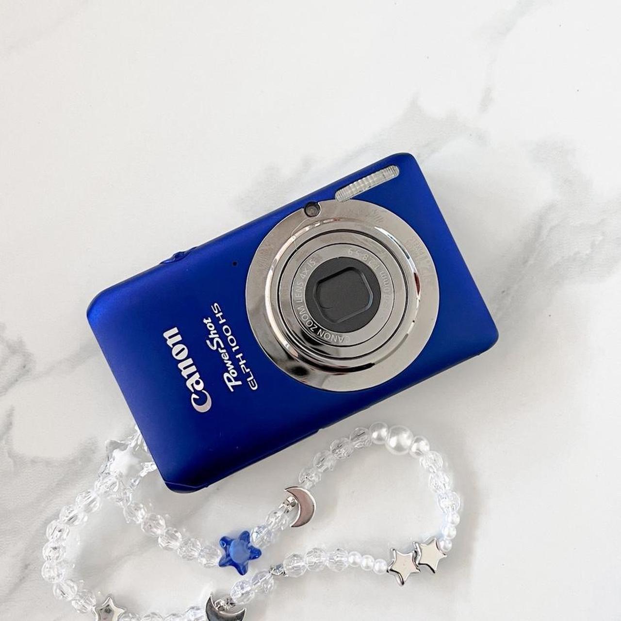 Canon PowerShot ELPH 100 HS – Sapphire Blue Y2K Digital Camera 💙✨ Full HD & 4× Zoom