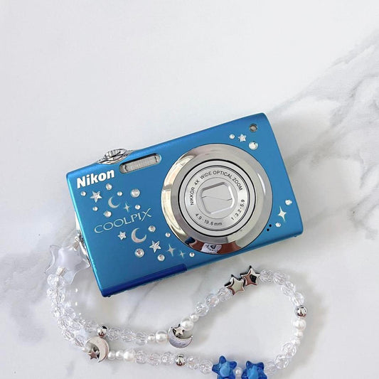 Nikon Coolpix S3000 – Capri Blue Y2K Digicam | 12MP, VR, VGA Video