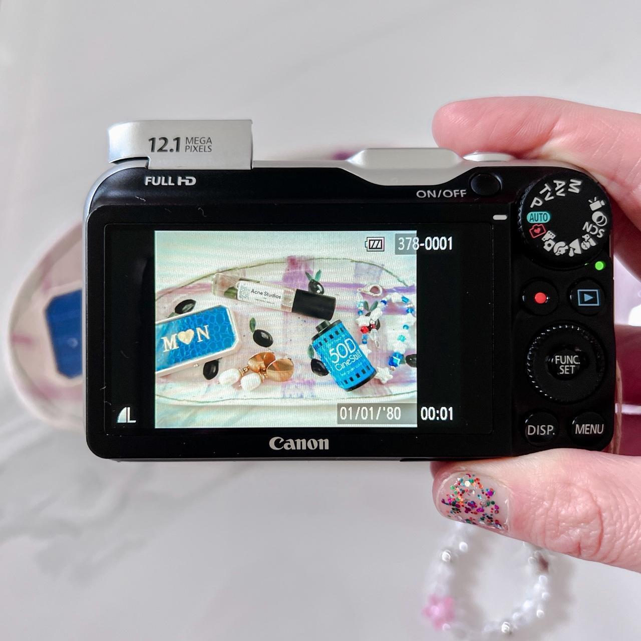 Canon PowerShot SX230 HS – Rare Y2K Digicam | 14× Zoom, HD Video, Slow Motion