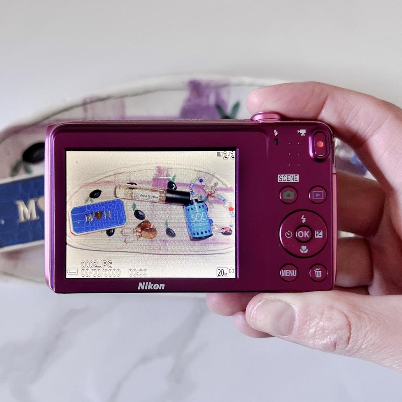 Nikon Coolpix S3600 – Harajuku Pink Y2K Digicam | 20MP, 8× Zoom, HD Video