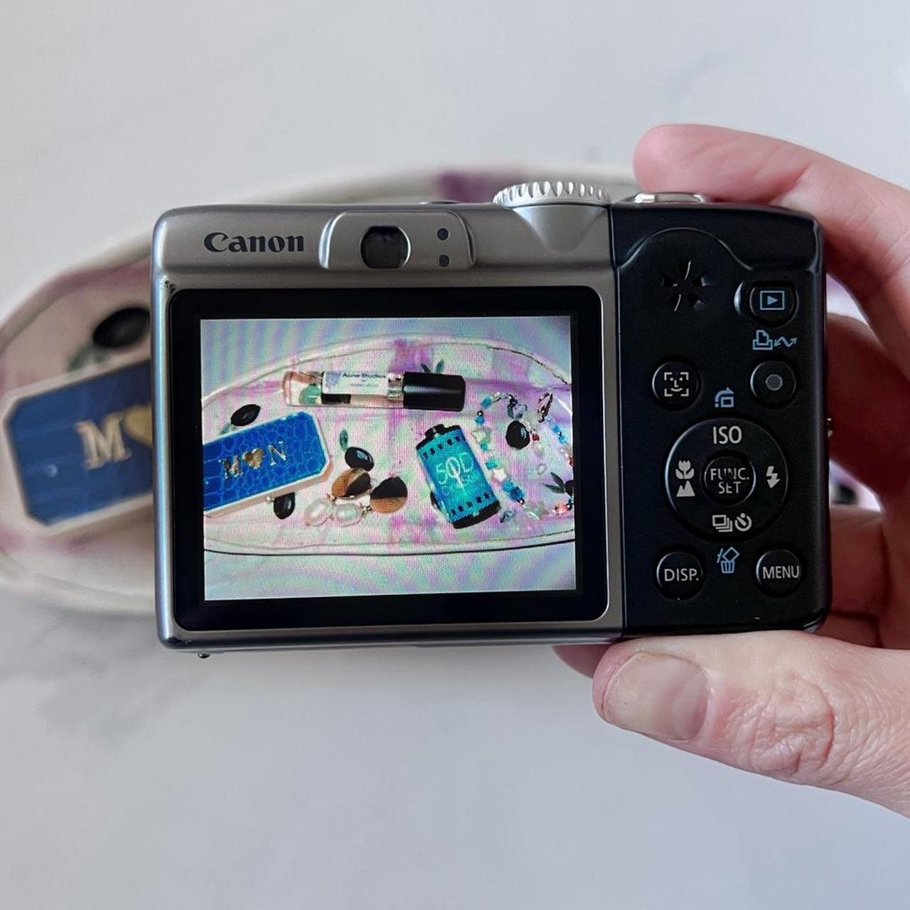 Canon Powershot A1000 IS – Compact Y2K Digicam | 10MP, 4× Zoom, AA Powered