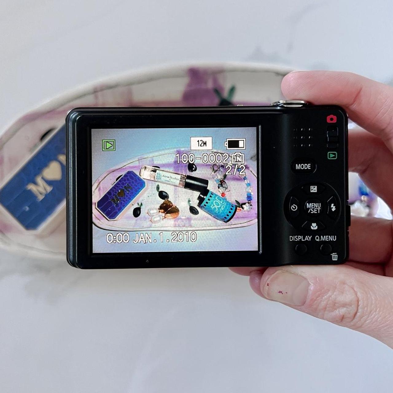 Panasonic Lumix F3 – 12MP Leica Lens Retro Camera ✨ Y2K Glow & HD Video