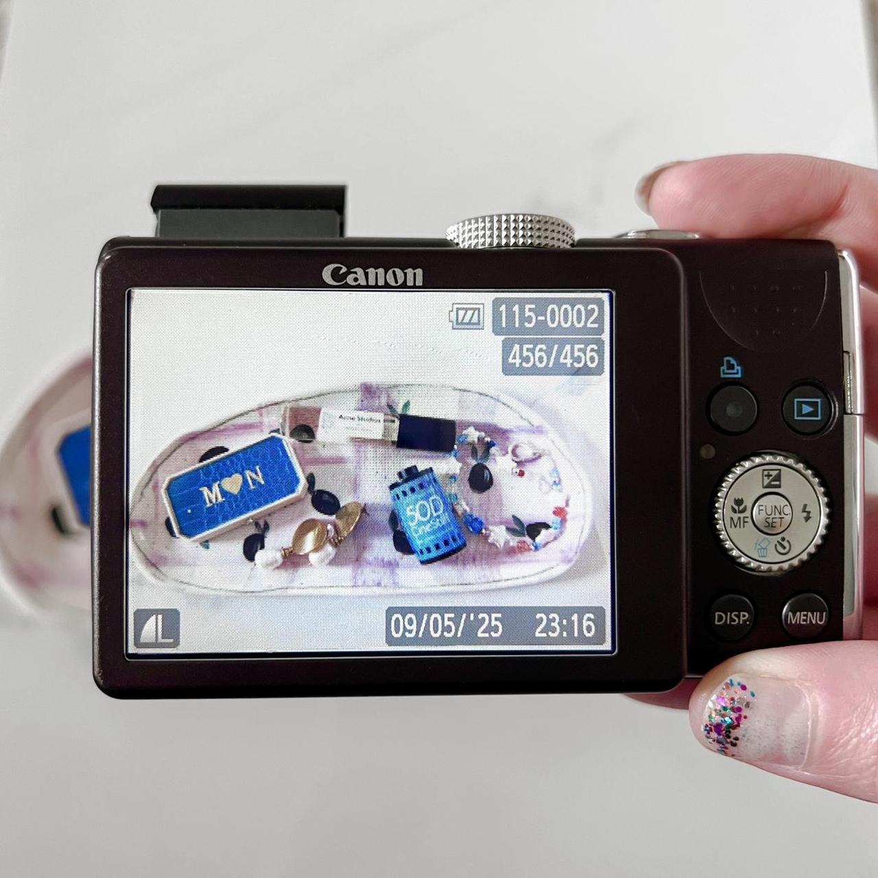 Canon PowerShot SX200 IS – Vintage Mocha Brown Digital Camera 🤎✨ Pop-Up Flash & 12× Zoom