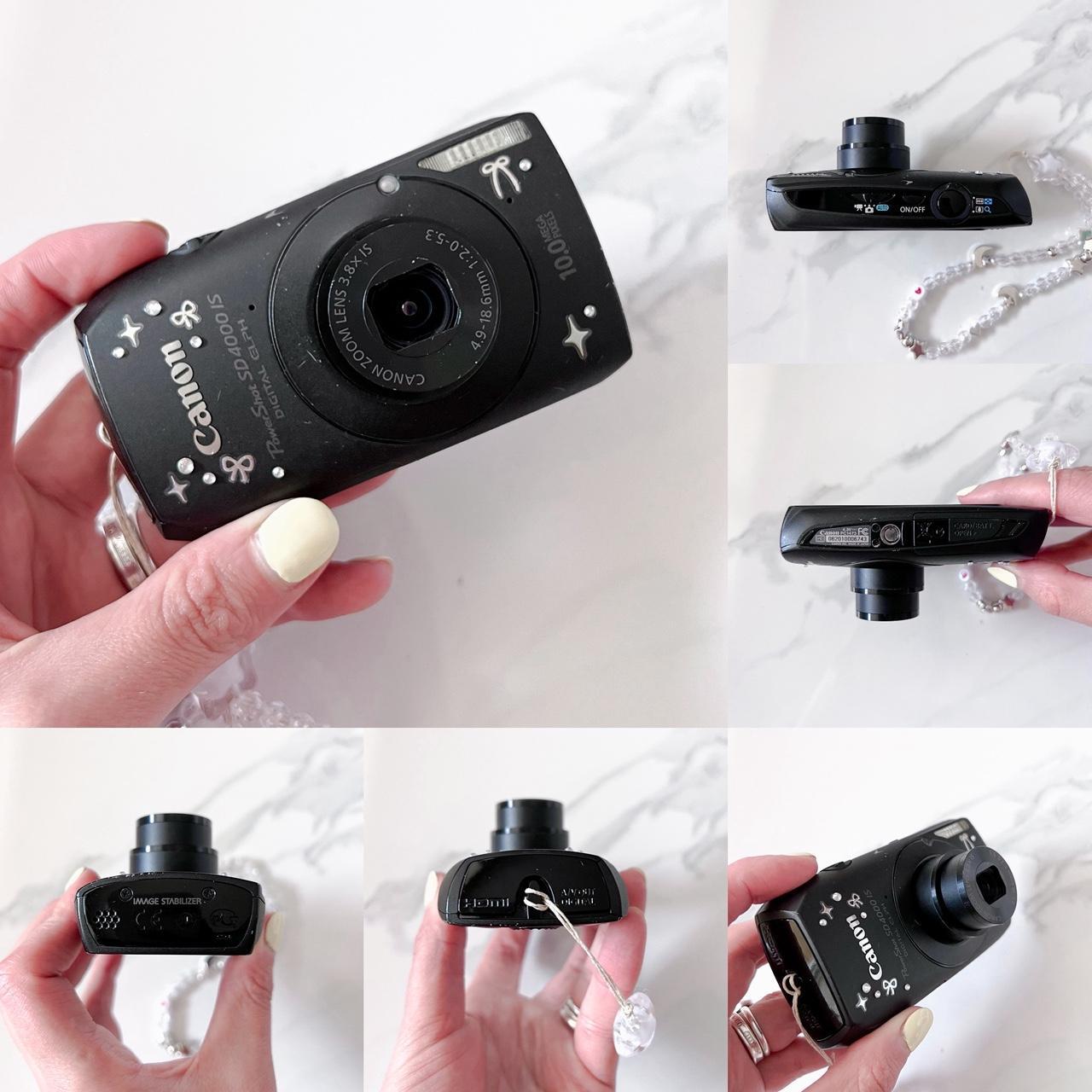 Canon PowerShot ELPH SD4000 IS – 10MP Retro Y2K Digital Camera ✨ HD Video & RAW Mode