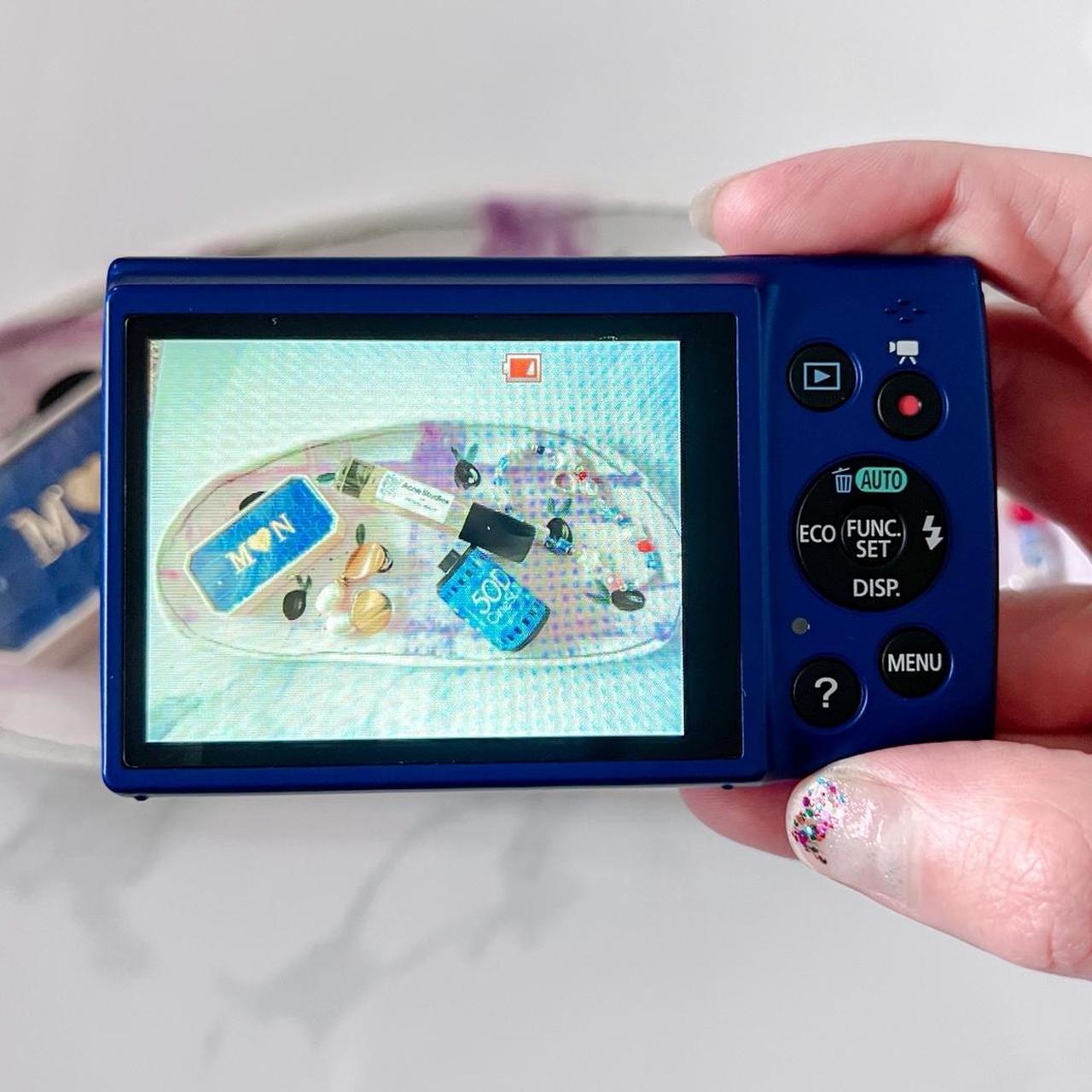 Canon PowerShot ELPH 150 IS – Sapphire Blue Y2K Digicam | HD Video, Stabilized Lens