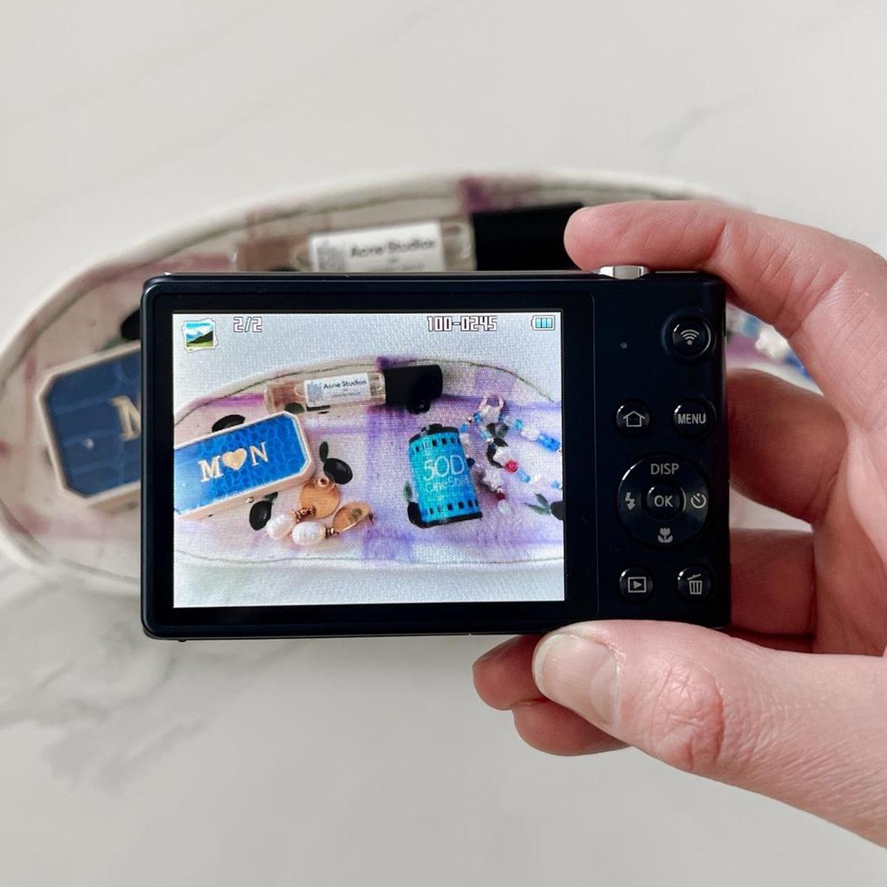 Samsung ST150F – 16.2MP Navy Blue Retro Y2K Digital Camera 💙✨ Wi-Fi & HD Video