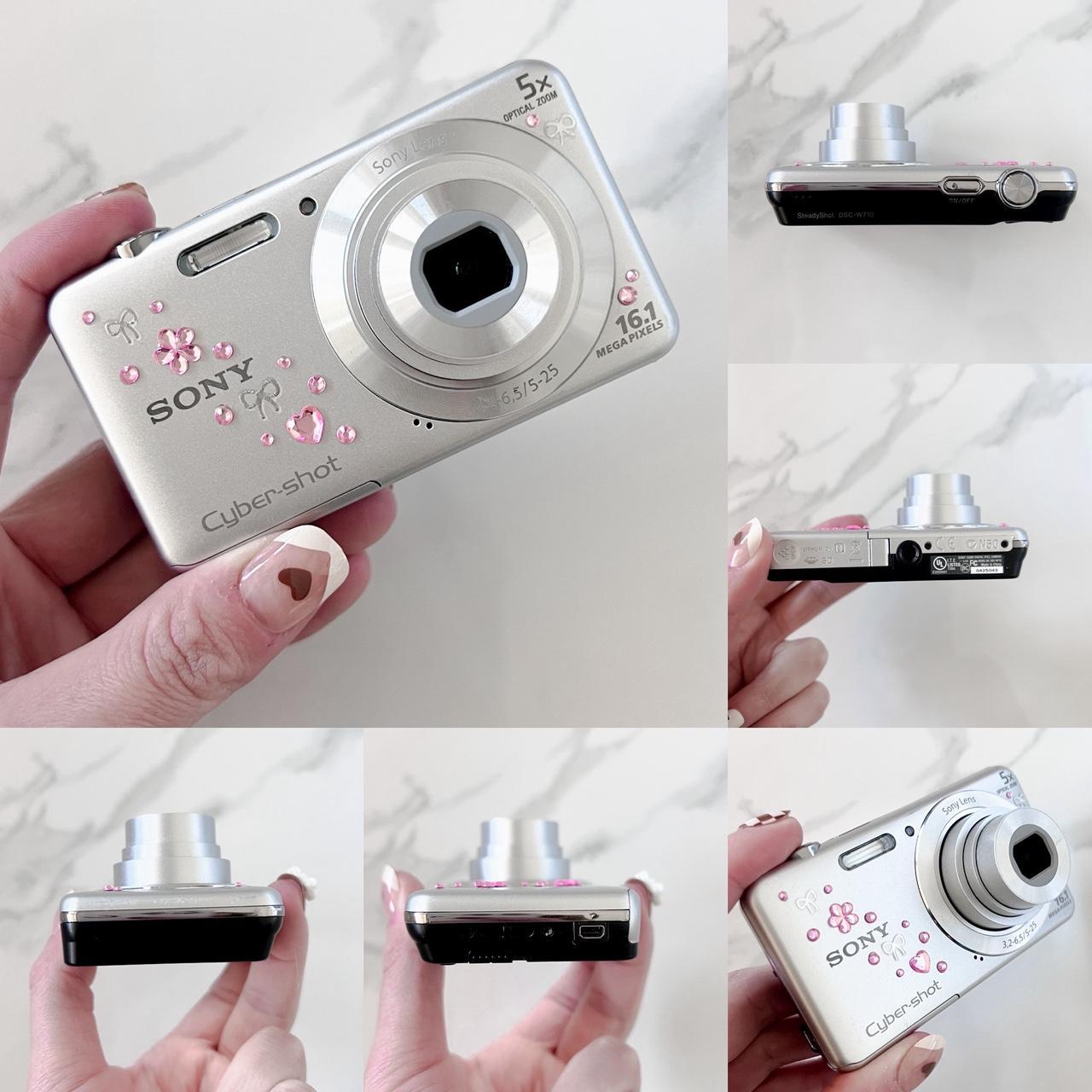 Sony Cybershot DSC-W710 – Y2K Digital Camera | 16.1MP, Carl Zeiss Lens, HD Video