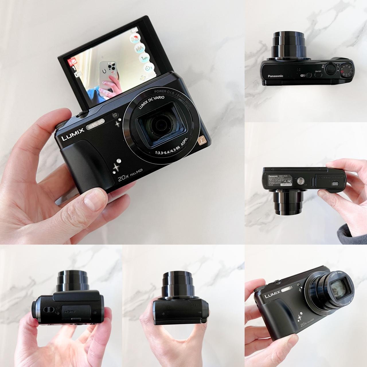 Panasonic Lumix ZS35 – 16MP Retro Vlogging Camera ✨ 180° Flip Screen & 20× Leica Zoom