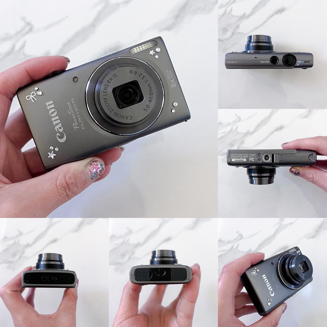 Canon PowerShot ELPH 130 IS – 16MP Retro Digital Camera ✨ 8× Zoom & Y2K Glow