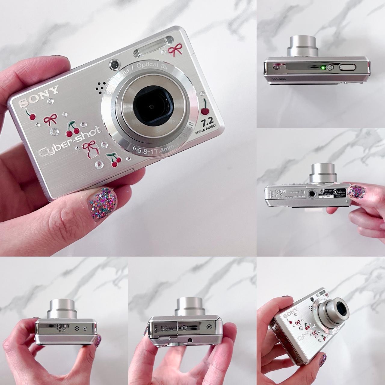 Sony Cybershot DSC-S750 – Y2K Digital Camera | 7.2MP, Face Detection, HD Video