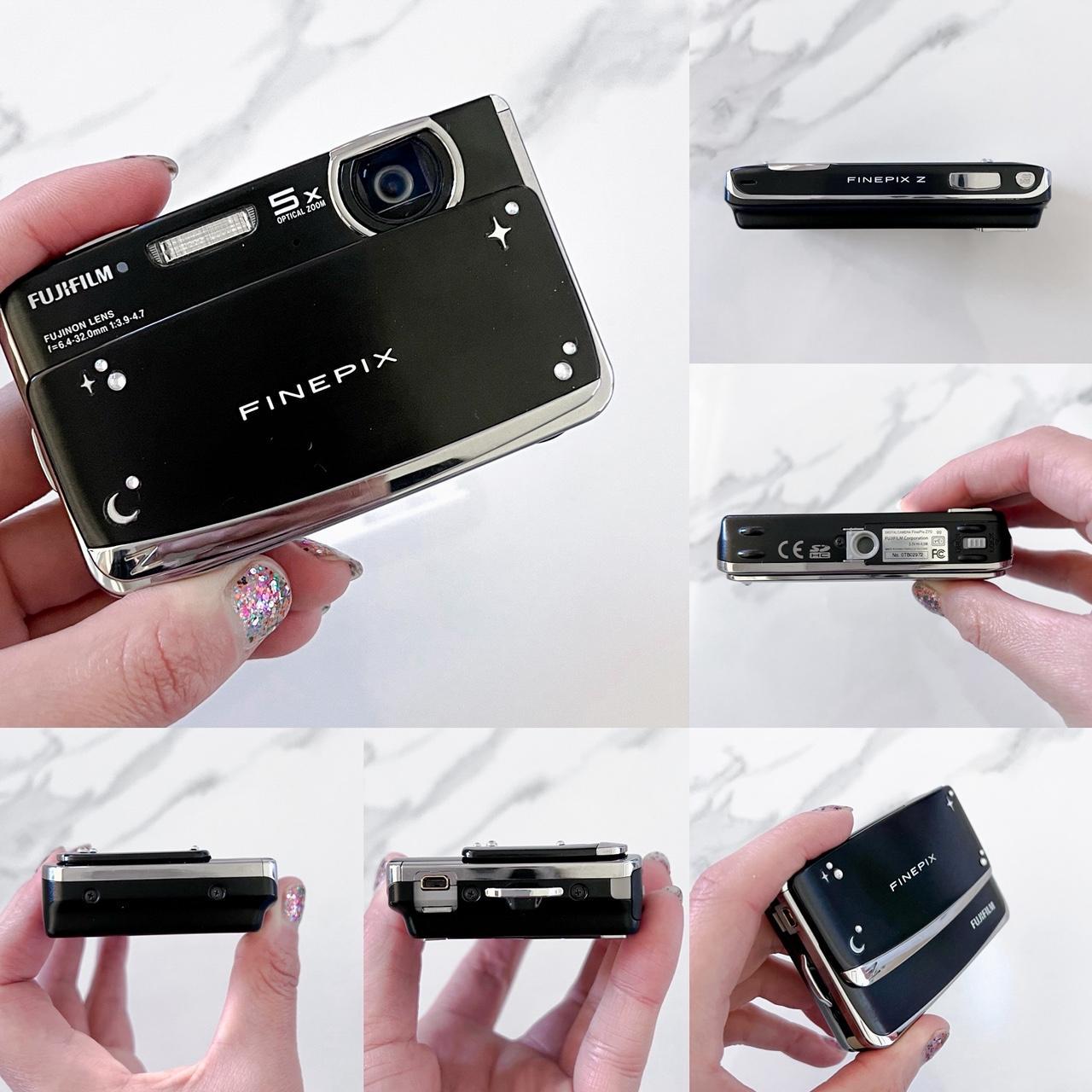 Fujifilm FinePix Z70 – 12MP Slide-Open Retro Y2K Camera 🖤✨ Compact & Film-Like Glow