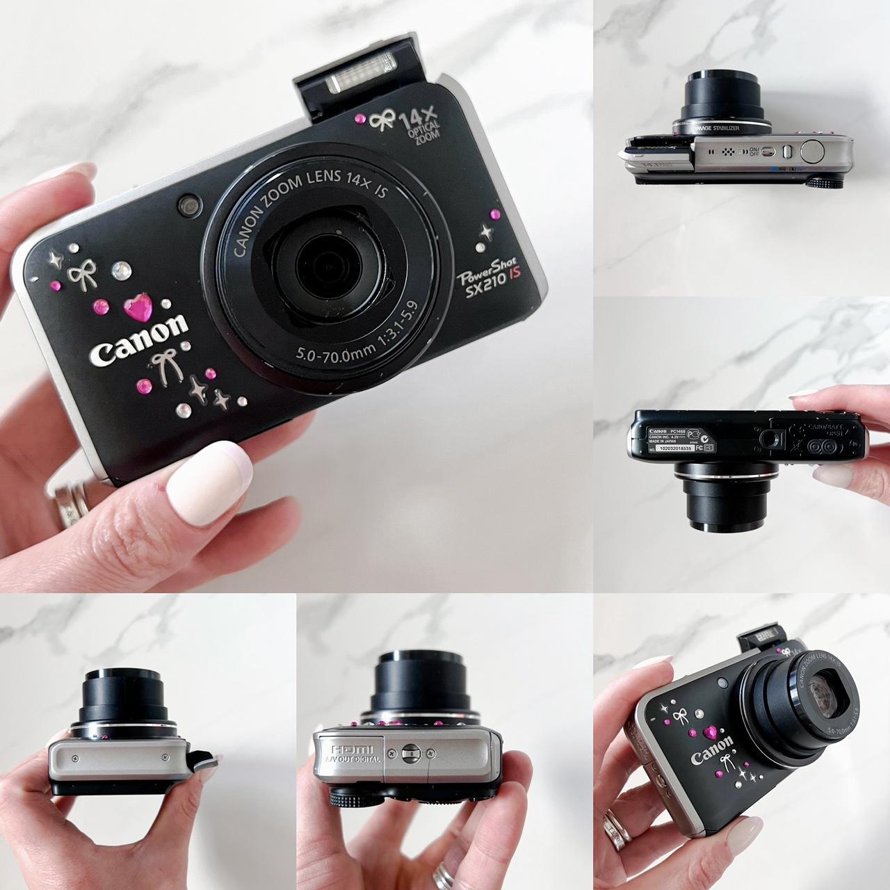 Canon PowerShot SX210 HS – Y2K Digicam | 14MP, 14× Zoom, HD Video