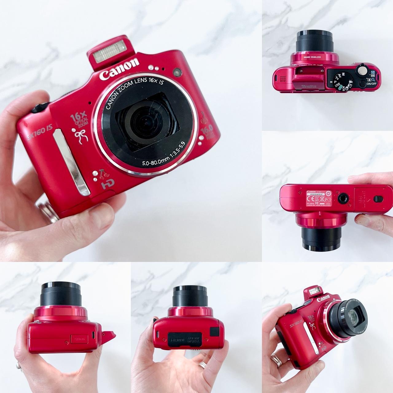 Canon PowerShot SX160 IS – Y2K Digicam | 16MP, 16× Zoom, HD Video