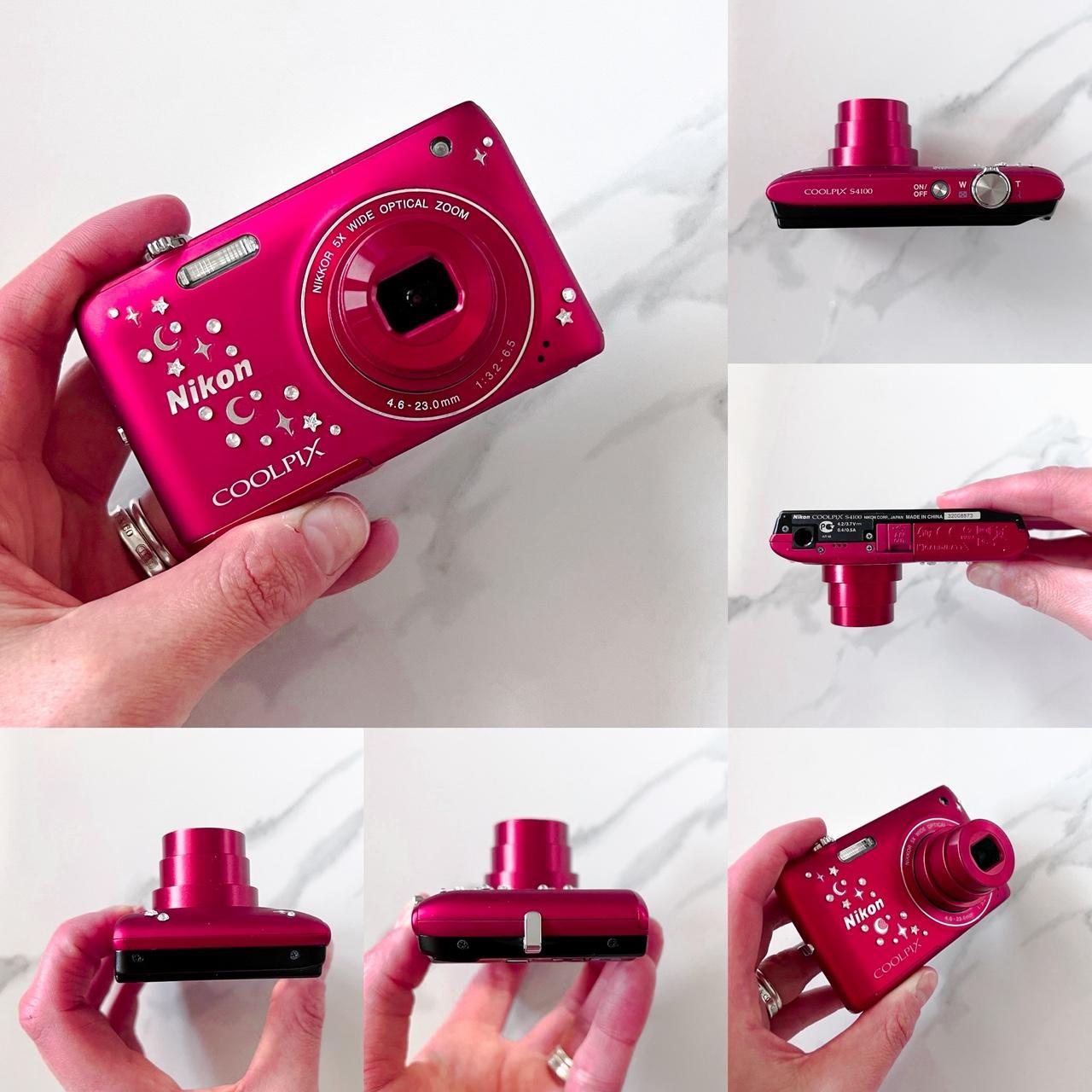 Nikon Coolpix S4100 – Cherry Red Y2K Digicam | 14MP, Touchscreen, HD Video