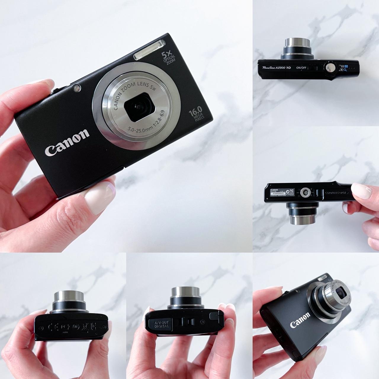 Canon PowerShot A2300 IS – Y2K Digicam | 16MP, HD Video, 5× Zoom